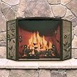Napa Forge Forged Floral Panel Screen Napa Forge Forged Floral Panel Screen