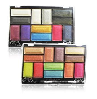 SHANY Multicolor Super Shimer eyeshadow kit - set of 2 - Hawaiian Rainbow Splendor