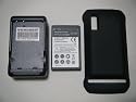 MOTOROLA PHOTON [au ISW11M] 対応 超大容量バッテリー+カバー+充電器セット 3500mAh PSE