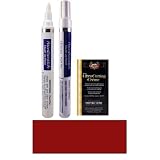 1 2 Oz. Red Pearl Paint Pen Kit for 1995 Kia All Models (1B) by PaintScratch Automotive Touch Up Paint