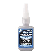 Vibra-TITE 121 Medium Strength Removable Anaerobic Threadlocker, 10ml Bottle, Blue