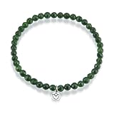 Satya Jewelry Mini Silver Lotus Jade Dream Str