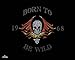 Born to Be Wild poster Created Using All the Lyrics to the Metal Classic