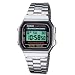 Casio Unisex-Armbanduhr Digital Silber A168WA-1YES