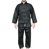 Kung Fu Uniform - Shock Wave Fighting Gear - Black