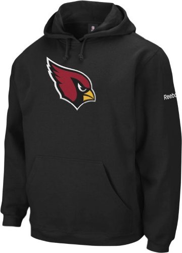 NFL Men's Arizona Cardinals End Zone Playbook Hood (Black, XX-Large)