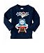 Thomas & Friends - Thomas - star - Navy Toddler Long Sleeve Tee