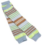BabyLegs Terra Stripe Leg Warmer, Green, One Size