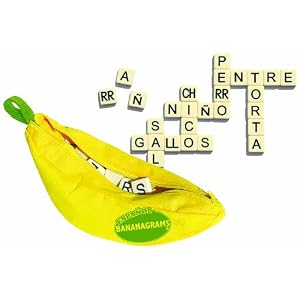 Spanish Games for a Family Reunion / Juegos de Reuniones Familiares: Bananagrams