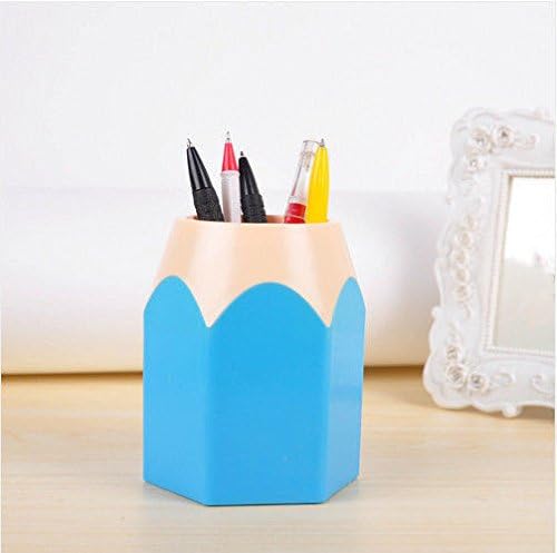 Pen Vase Pencil Pot Makeup Brush Holder Stationery Tidy Container Desk