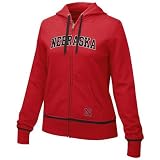 Nike Nebraska Cornhuskers Scarlet Ladies Classic Full Zip Fleece Hoody Sweatshirt