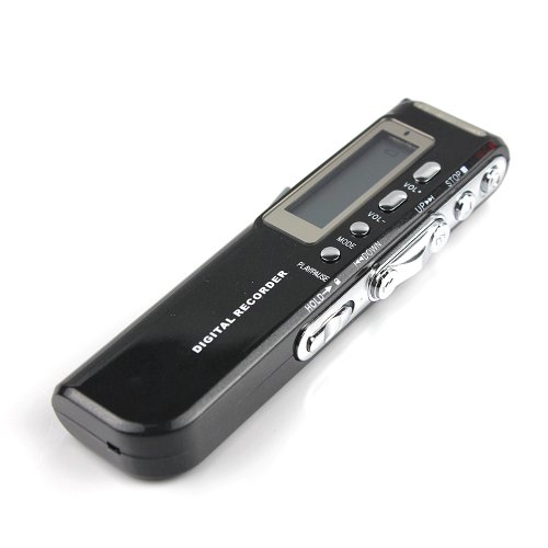 8GB Digital Dictaphone Voice Recorder MP3 with Telephone Recorder 1160 Hours of Recording