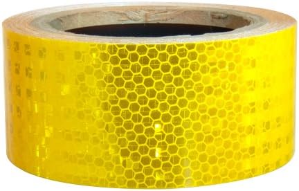 'Really Brite' Reflective Tape 2"x30': Yellow