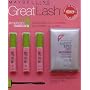 Maybelline Great Lash Washable Mascara, Very Black 3 Pack Plus Bonus Towelettes