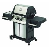 Broil King Model 945584 Crown 90 Liquid Propane 44,000 BTU Gas Grill with Side Burner and...
