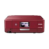 EPSON インクジェット複合機 Colorio EP-807AR 無線 有線 スマートフォンプリント Wi-Fi Direct レッド