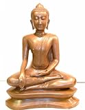 Bronze Buddha - 20 Earth Witness Mudra - U Tong Style