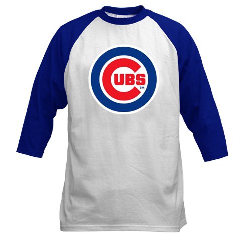 Chicago Cubs Adult 3/4 Sleeve T-Shirt by Majestic Athletic