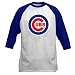 Chicago Cubs Adult 3/4 Sleeve T-Shirt by Majestic