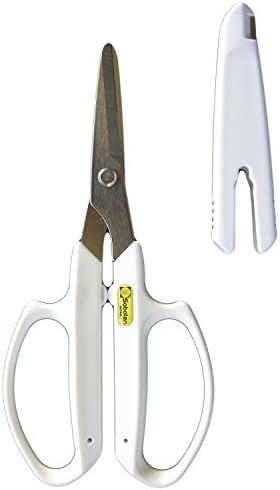 Garden, Kitchen, Craft Scissors with Sharpener Cap - Right or Left Handed