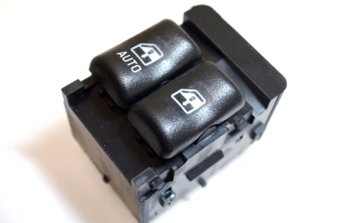 PT Auto Warehouse PWS-087 - Power Window Switch, Console - 2-Button Switch - with Auto Down