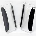 Apple iPhone 3GS 3G Clear Rubber Grip Case (Three Colors)