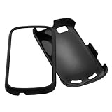 GTMax Hard Rubber Crystal Snap On Cover Case - Black For T-Mobile Motorola  ....