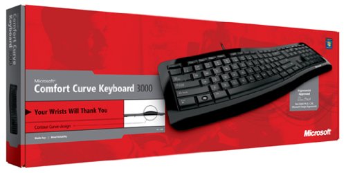 Microsoft Comfort Curve Keyboard 3000 Preisvergleich