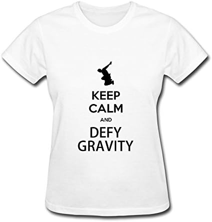 Women's Keep Calm And Defy Gravity T-shirt XXL