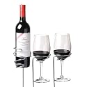 True Fabrications Picnic Stix Set, Wine Bottle and Wine Glass Holder/Stakes