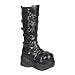 Demonia Men's BOXER-200, 4'' Platform Black Pu Boot