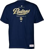 San Diego Padres -Navy- Authentic Momentum T-Shirt