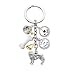 Bernese Mountain Dog 6-Charm Dog Lover Keychain