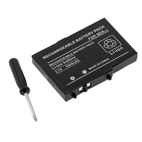 Rechargeable Replacement Battery Pack For Nintendo DS Lite