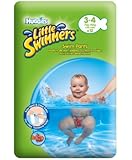 Huggies Little Swimmers Disposable Swim Diapers, Small, 12-Count - Pink/Blue
