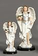 Luciana Collection - Statue - Saint Gabriel - Poly Resin Statues on Dark Base - 8in.