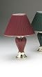 Burgundy Porcelain Table Lamp By Acme Furniture