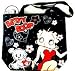 Betty Boop Tote Bag - Large Tote Bag in Black - Zip Tote Feat. Betty Boop and her dog Poochie