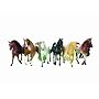 Lanard Triple Crown Beauties Show Horse Stable collection with 6 Horses