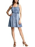 Gap Pintucked chambray dress