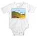 Onesie with plant, mountain, blossom, hills, China, flowers, clouds, Asia, landscape