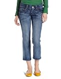 Jolt Juniors Roll Cuff Capri Denim Pant