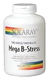 Solaray - Mega B-Stress Two Staged, 240 capsules