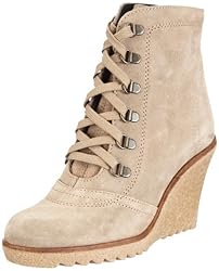 ESPRIT Kiwi Lu Bootie W10360, Damen Stiefel, Beige (fossil beige 281), EU 40