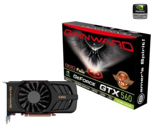 Gainward GeForce GTX560 Grafikkarte (PCI-e, 1GB, GDDR5 Speicher, DVI, HDMI) Preisvergleich