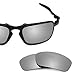 Revant Polarized Replacement Lenses for Oakley Badman Elite Titanium MirrorShield