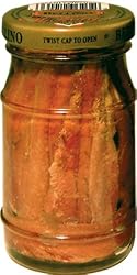 Bellino Fillet of Anchovy, 4.25-Ounce Glass Jars  (Pack of 4)