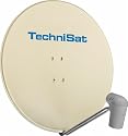 TechniSat SATMAN 850 plus und UNYSAT-Universal-Quatro-LNB beige