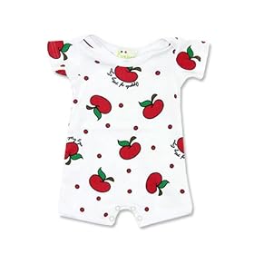 Fruits & Veggies Apple of My Eye Baby Romper