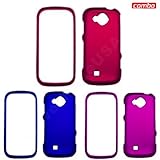 Samsung Reality U820 Combo Rubber Feel Rose Pink Protective Case Faceplate  ....